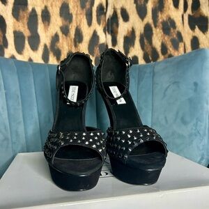 Steve Madden Black Studded Women's Heels
